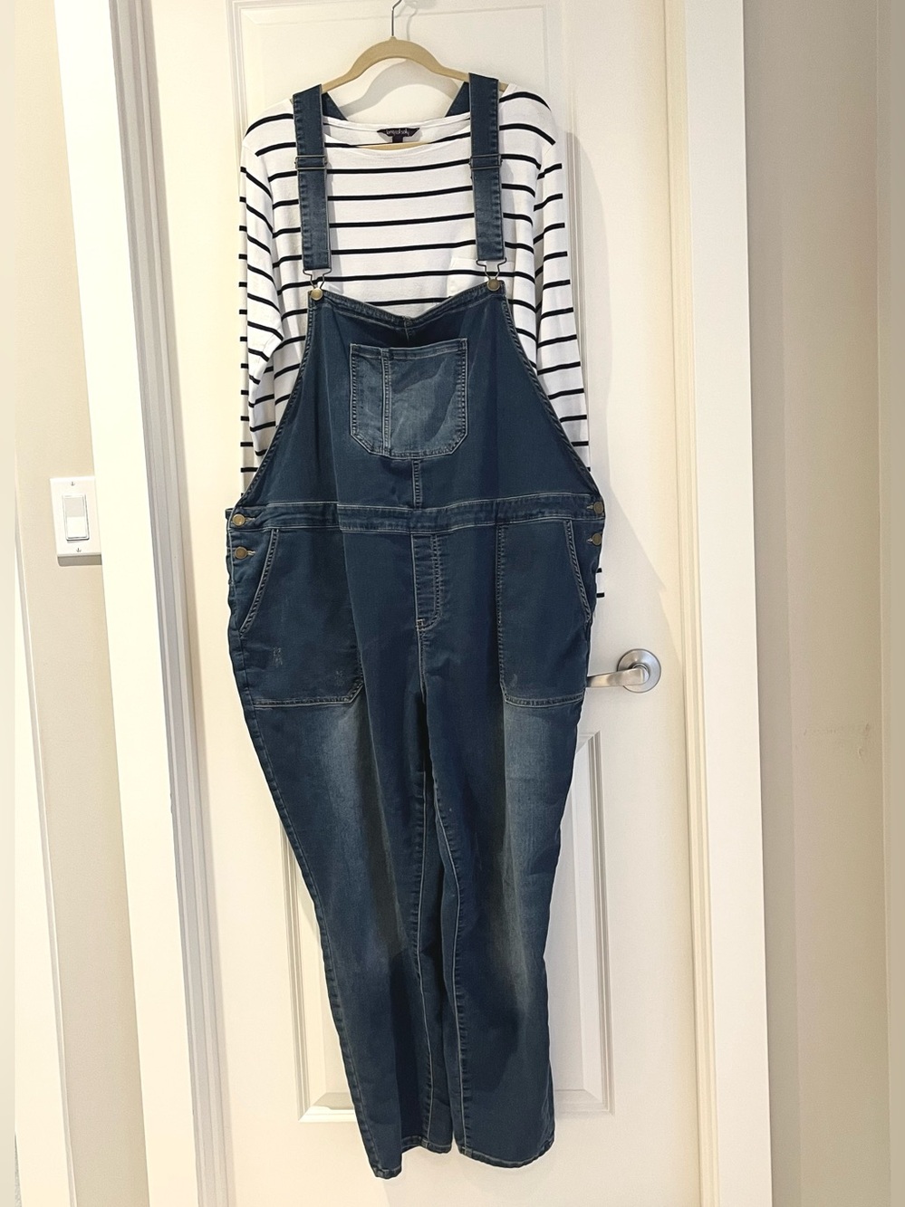 Denim Overalls plus size